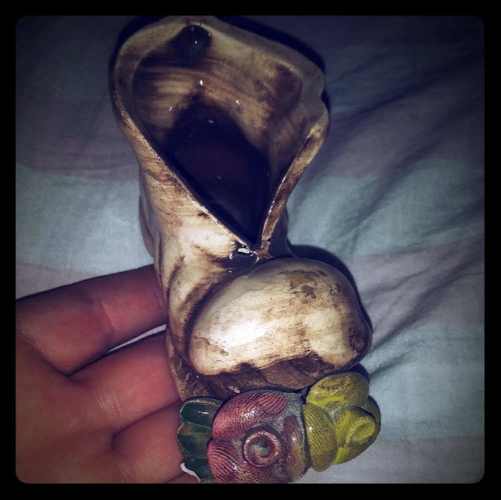 Italian porcelain miniature boot